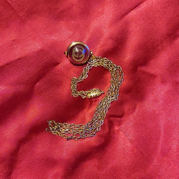 HTF Gucci sphere watch, boule necklace exquisite, vintage early 80's, EWC! - Picture 7 of 12